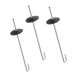 50Pcs Stainless Steel Critter Guard Clip Replacement Easy to Installation