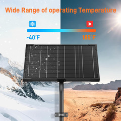12V 10W Solar Panels Kits for Gate Opener Electric Fence | Smart MPPT