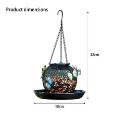 Innovative Solar Butterfly net Light Bird Attractor strong Build Brightens Your