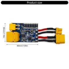 Lightweight UAV Circuit Protector Short Saver 2 XT30 TX60 for 2S to 6S Batteries