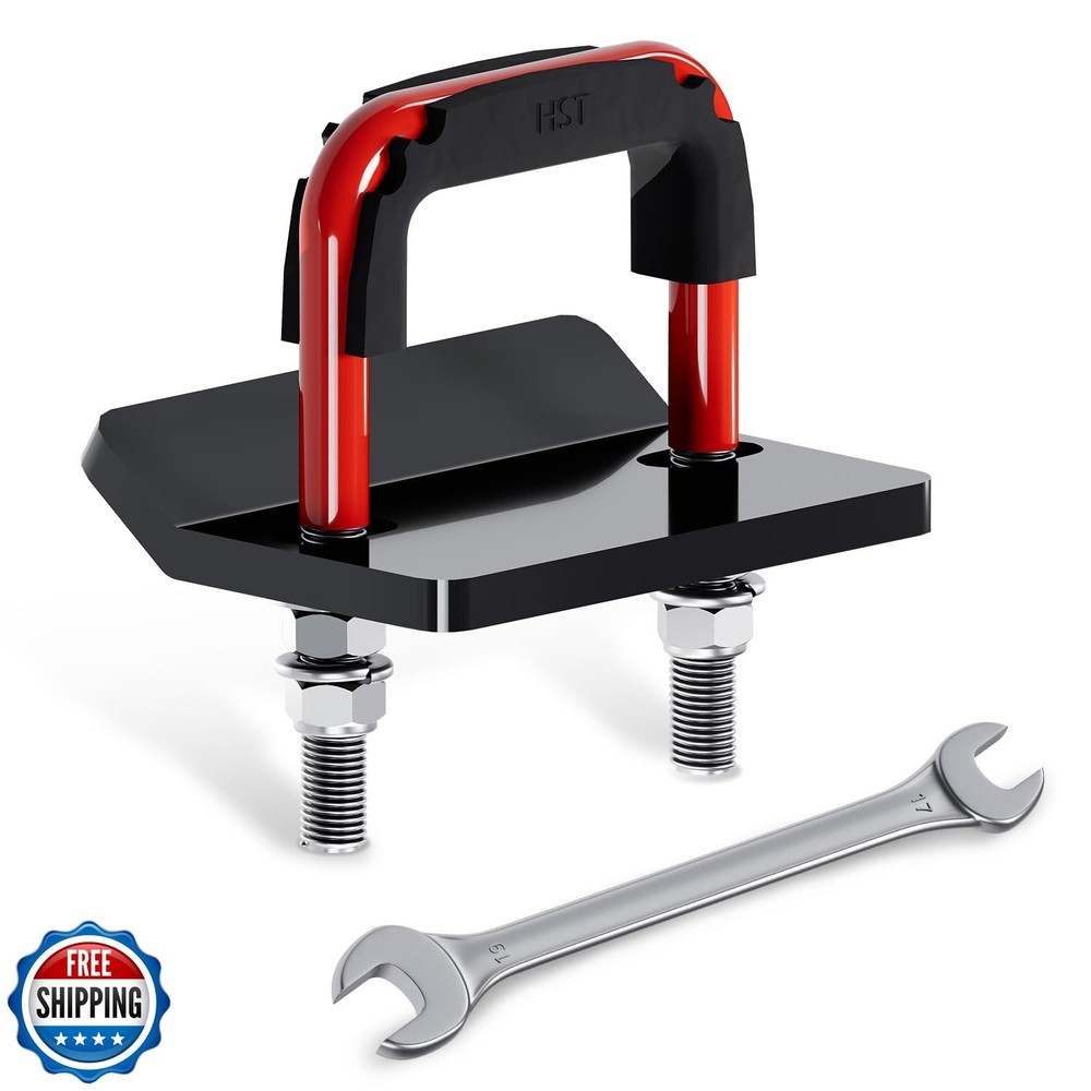 EilxMag Hitch Tightener, Heavy Duty Anti Rattle Hitch Stabilizer for 2″ Hitch
