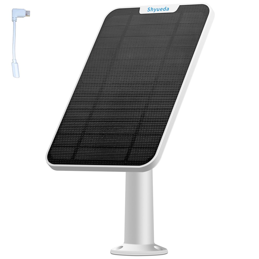 Eufy Security Solar Panel IP65 Weatherproof for Eufycam 2/2C/3/E20/E40/S40/L40