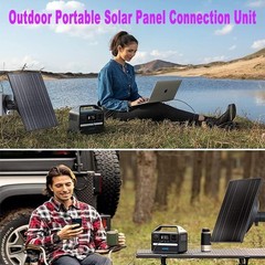 10W Solar Panel for Trail Cameras, 10400mAh Battery, Waterproof Charger, Outdoor