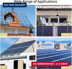 Anbte 10 PCS Solar Panel Mounting Brackets for Unistrut, Aluminium 30mm 6 x T-Sh