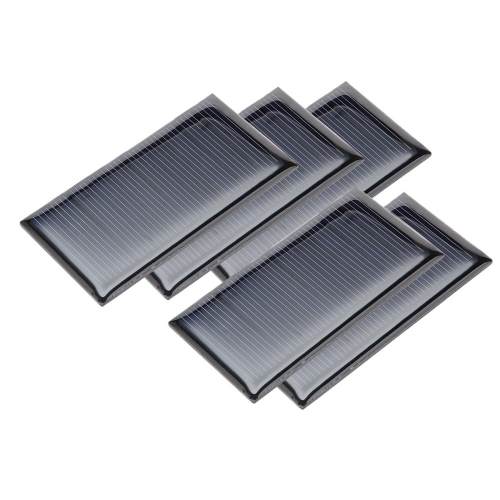 5pcs. 5V 60mA Poles Mini Solar Panel Module for 67 Charger