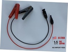 HU YINGC 12 AWG Solar Panel Charging Adapter Cable, Crocodile Clip to MC4 60CM