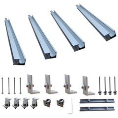 Solar Panel Roof Mounting Kit for Sloped Tin Roofs