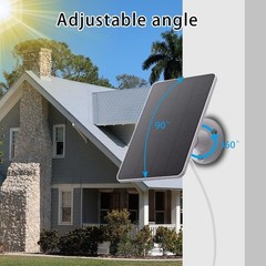 Solar Panel Charger Compatible with eufyCam 3/3C/2/2 Pro/2C/2C Pro/E/SoloCam E20