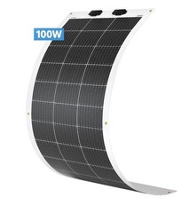 Flexible 100W Monocrystalline Solar Panel MC4 RGN 33-100A 970x530x2.5mm