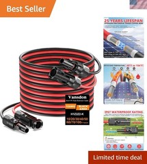 Extreme Weather 10AWG 80FT Solar Cable with MC4 Connectors for Energy Efficiency