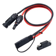 10AWG Solar Panel Cable Assembly SAE to SAE Male Female Connectors Solar Panel