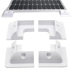 4pcs Solar Panel Mounting Brackets Kit, Dill 4 pcs corner mounting brackets