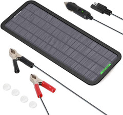 18V 12V 5W Portable Solar Panel Car Boat Power Solar Panel Battery
