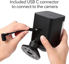 Solar Panel Compatible with Ring Spotlight Cam Plus/Pro/Battery, and Ring Stick