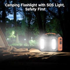 Outdoor 300W Solar Generator – Lightweight Portable Power with Safety Features
