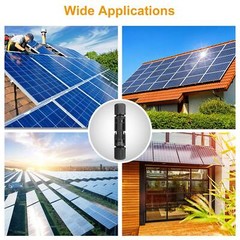 10 Pairs Male Female Wire Cable Connector Set Solar Panel Connectors Waterproof
