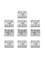 10 Pcs Solar Panel Drain Clips for Enhanced Performance and Efficiency
