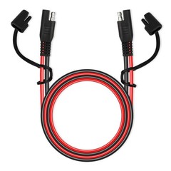 SAE Extension Cable, 4FT 16AWG Battery Connector, 16AWG*4FT, Red
