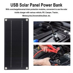 Portable Solar Panel Kit for Car Van for CARAVAN and Boat Charging