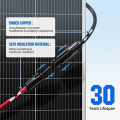 Integrated Solar Connector 2-6 Y Branch Parallel PV Adapter Cable Wire Plug T…