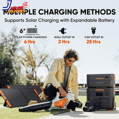 2000 plus Portable Power Station 2042Wh Lifepo4 Solar Generator 3000W AC Output