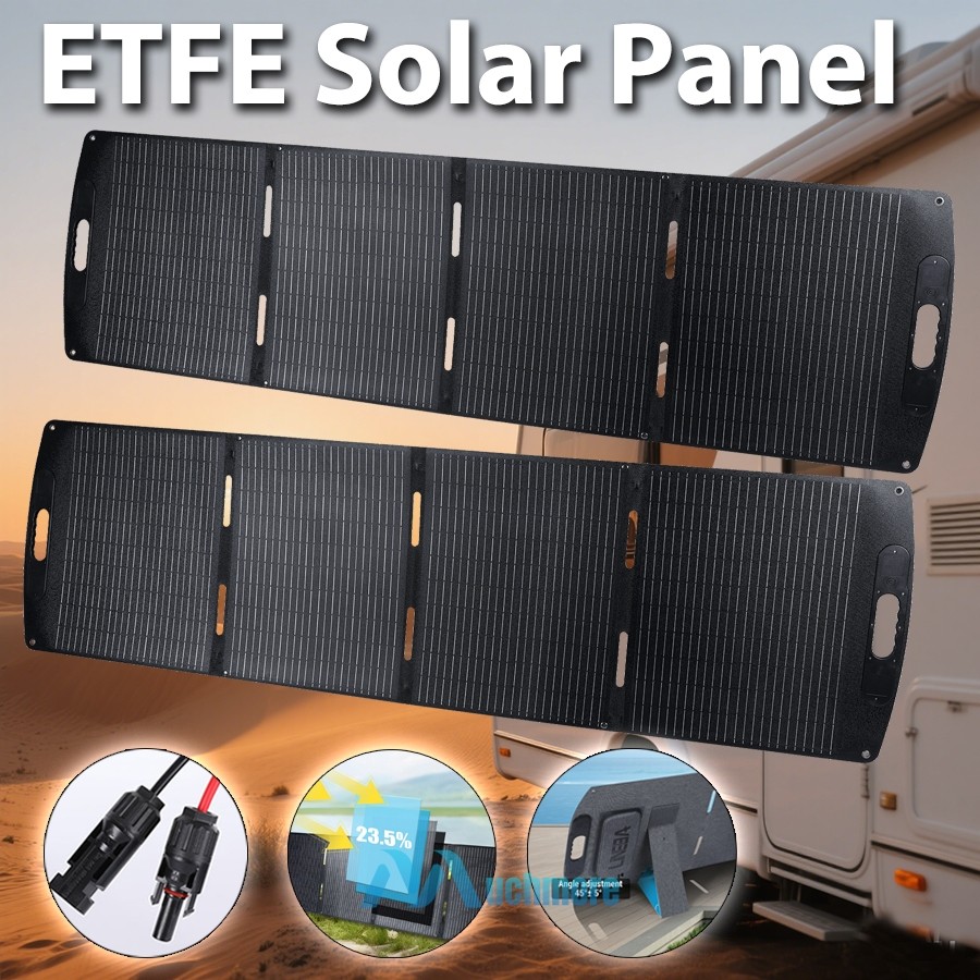 Foldable Solar Panel 100W 200W 400W High Efficiency for Power Station Camping RV