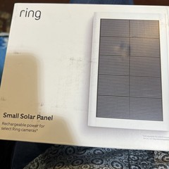 Ring Small Solar Panel 1.9W for Outdoor Camera White With Mount
