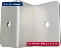 Solar Panel Mounting Z Bracket Mounts Kits with Nuts and Bolts for RV Boat Off G