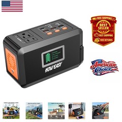 Portable 88Wh Power Station: Peak 120W for Reliable Outdoor Lighting & Power