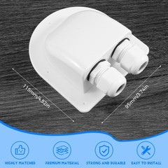 Roof Wire Entry Gland Box Solar Panel Cable Motorhome Caravan Boat-A N9L23576