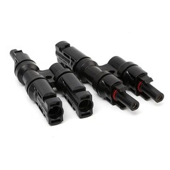 Reliable Solar Panel T Connector Coupler Combiner for Branch Connection