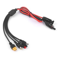 4 In 1 Solar Panel Extension Cable Waterproof Photovoltaic Cord For RV Camping