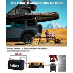 US 10000W Solar Kit | Includes Inverter, 2pcs 200W Solar Panels 100A ControlleOB