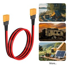 Battery Pack Cable 12AWG Silicone Wire for Charging and Solar Work
