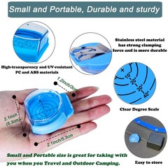 KarlKers Solar Angle Guide Solar Panel Accessories for Portable Solar Panel F…