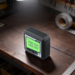 Digital Protractor with Magnetic Attachment for Hands Angle Measurement