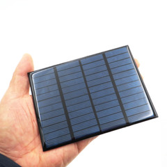5PCS 12V Small Epoxy Solar Panels 115X85Mm Polycrystalline Silicon Use for DIY