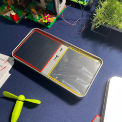 Solar Panel Brick USB Kit Portable Camping Power Battery Outdoor Educational Use