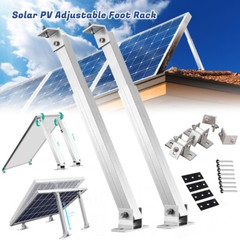 Juego de Soporte para paneles solares inclinación ajustable Montaje techo RV