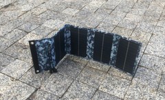 7W Outdoor Portable Folding Solar Cell Panel Charger USB Power Supply For Phone