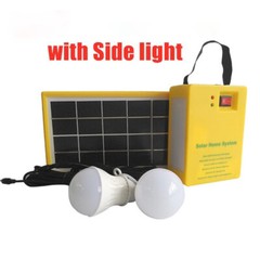 Solar Power Panel Generator Home Solar Emergency Light USB Charging Outdoor