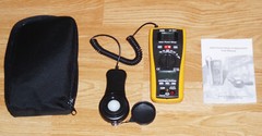 CEM LA-1017 Sun Light Solar Energy Sunlight Power Meter w/ DMM Multi-meter 2in1