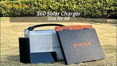 60W Foldable Solar Panel Charger – Portable USB-C/USB-A QC3.0, IP67 Waterproof f