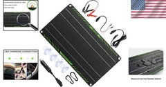 Solar-Powered 10W Battery Maintainer – Easy Plug & Play Setup for 12V Batteries