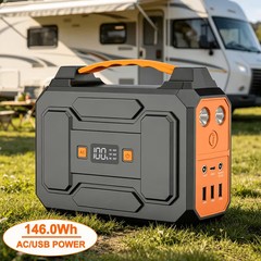 100W/300W Portable Power Station Solar Generator, (Solar Panel Optional), High