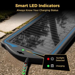 Effortless 12V Solar Battery Maintainer – Portable, Waterproof, and Durable Kit