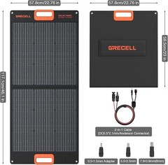 Foldable 100W Solar Charger – Efficient Energy for Your Outdoor Adventures