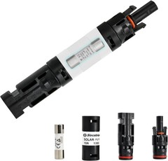 30A Solar in-line Fuse Holder Connector, IP68 1000V Male and Female Connector, f
