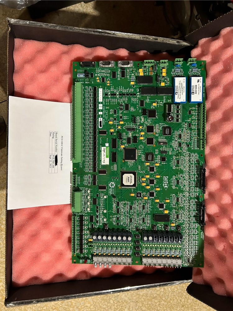 Satcon PVS-500 200vac Motherboard (Refurbished by SIC)