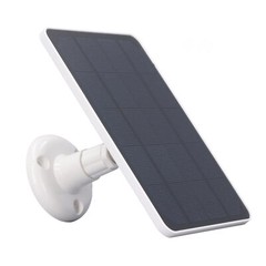 Solar Panel 4W Battery Charger Micro USB Camera Charging Solar Panel White